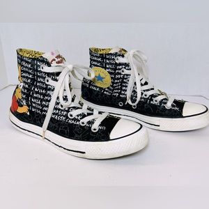 Converse Chuck Taylor All Star The Simpsons Bart Black Sneakers Size Men5 Women7